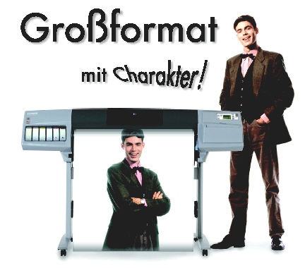 powered by HP - Gro�format mit HP 5500
